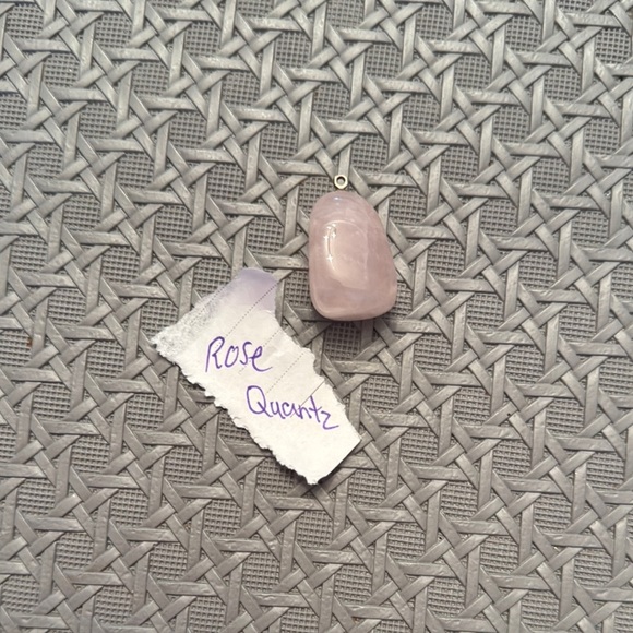 Source Unknown Jewelry - Rose Quartz Pendant